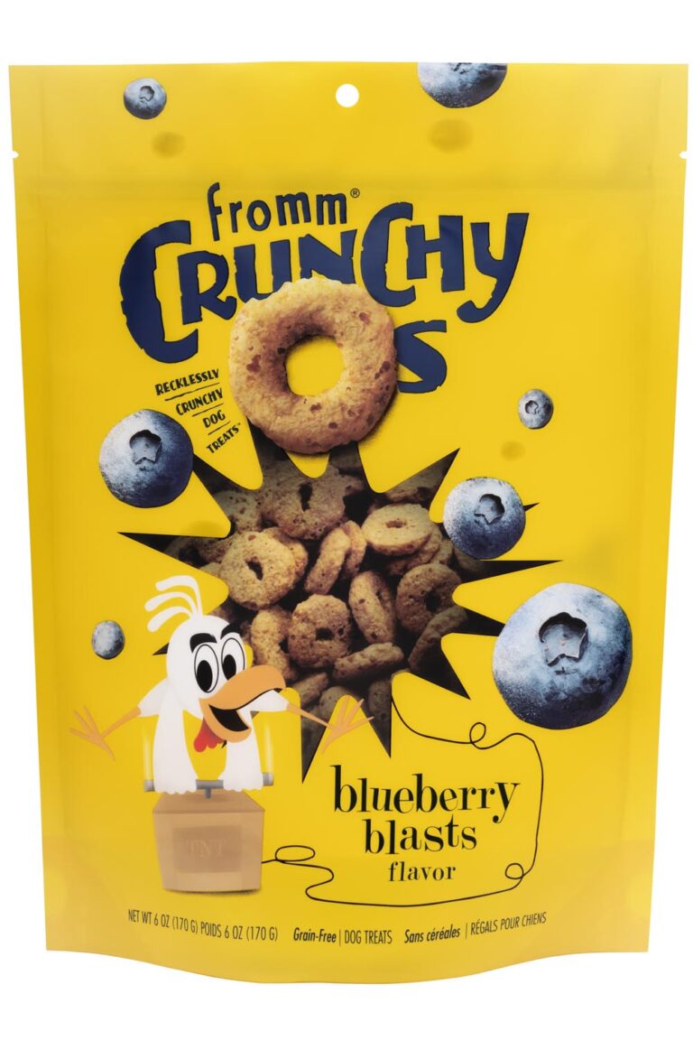 Fromm Blueberry Crunchy O's Grain Free Dog Treats - Tucker's Doggie