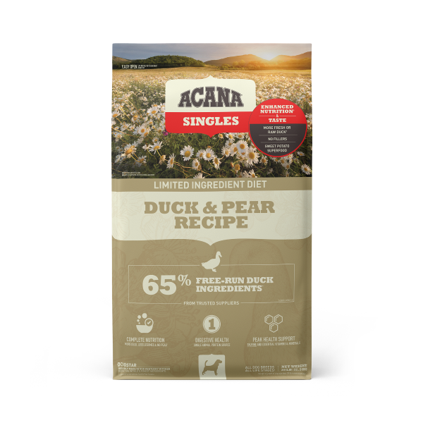 Acana Singles Duck & Bartlett Pear Grain-Free Dry Dog Food - Image 3