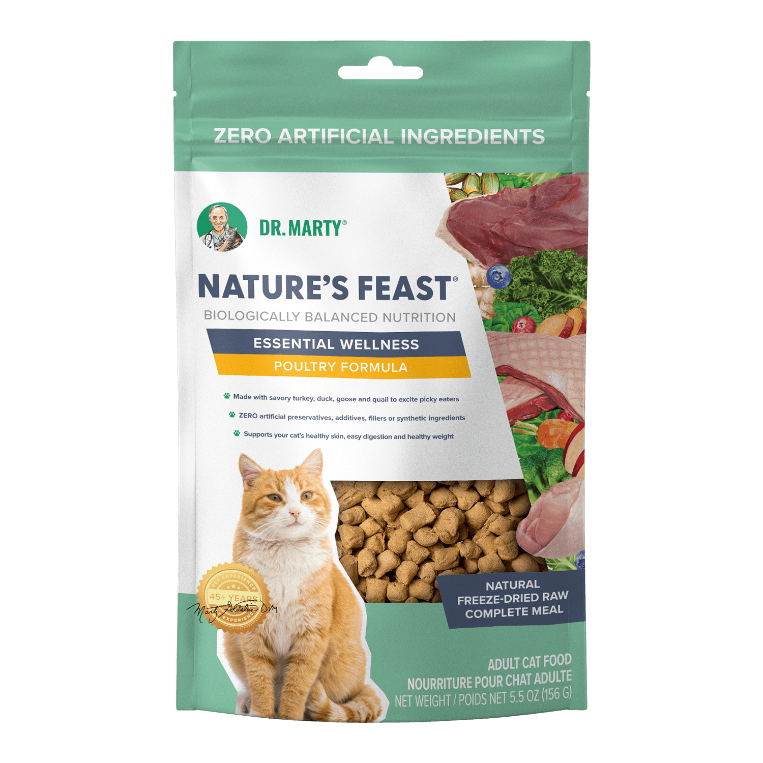 Dr. Marty's Cat Nature's Feast – Essential Wellness – Poultry - Image 2