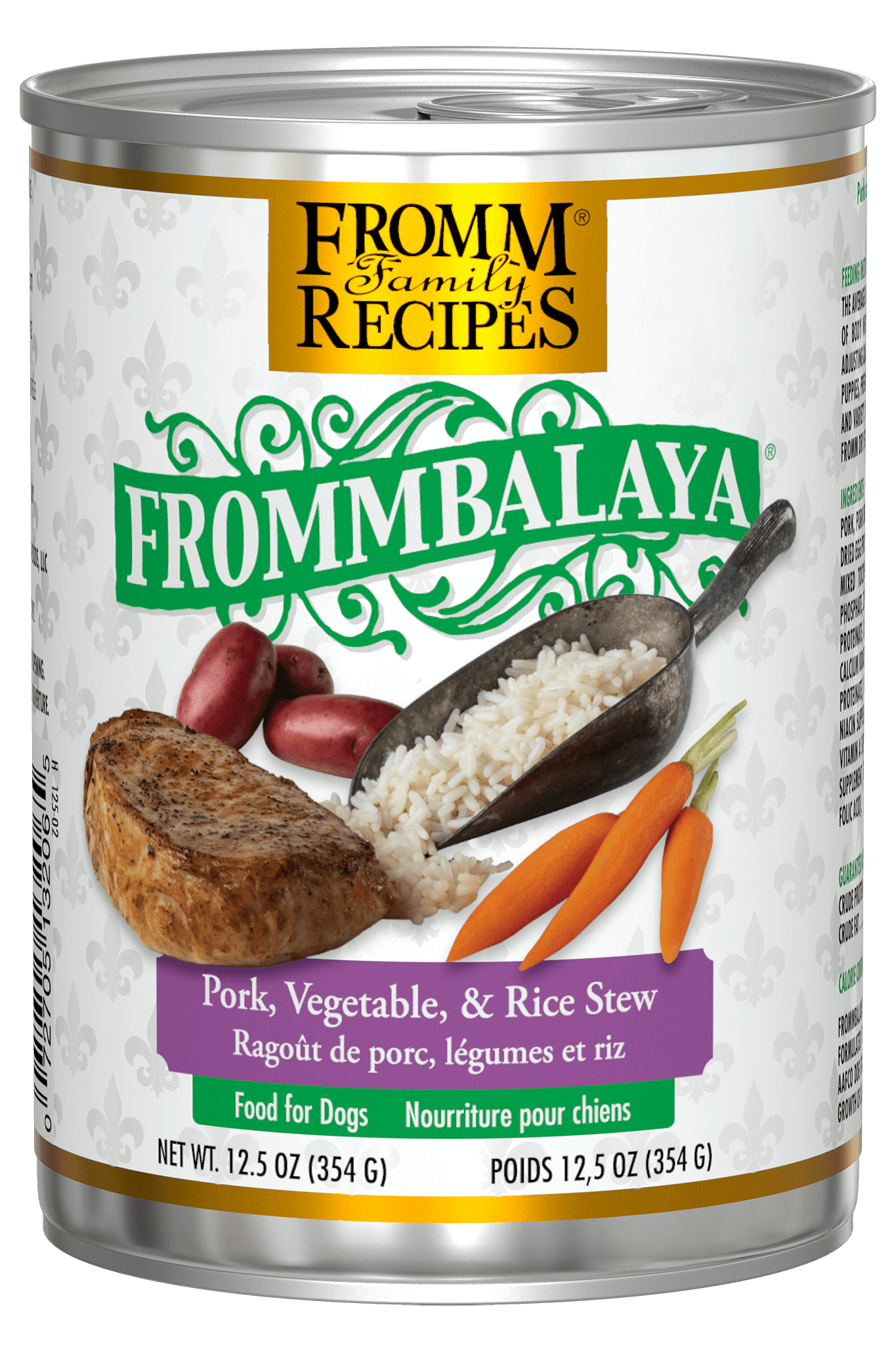 Fromm balaya Pork, Vegetable, & Rice Stew Wet Dog Food, 12.5 oz
