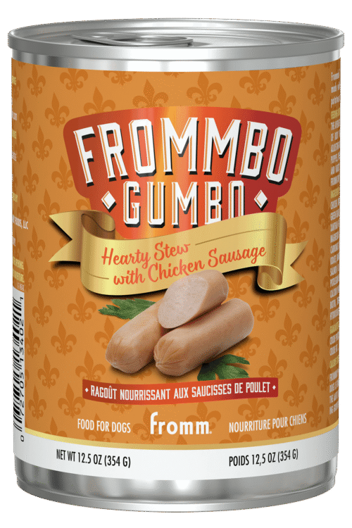 Fromm bo Gumbo Hearty Stew with Chicken Sausage Wet Dog Food, 12.5 oz
