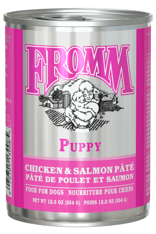 Fromm Classic Puppy Chicken & Salmon Pâté Wet Dog Food, 12.2 oz