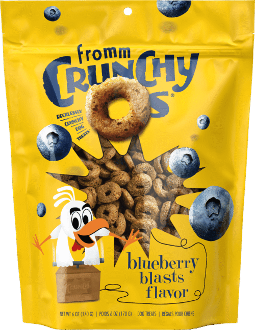Fromm Crunchy Os Blueberry Blasts Flavor Dog Treats