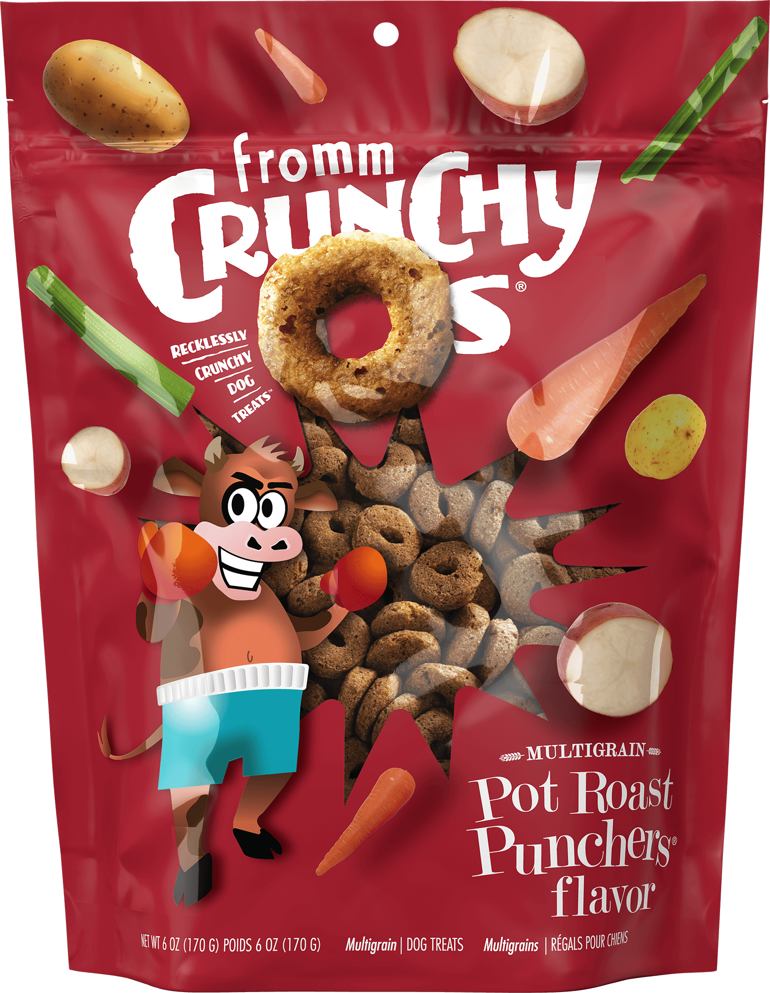Fromm Crunchy Os Pot Roast Punchers® Flavor Dog Treats