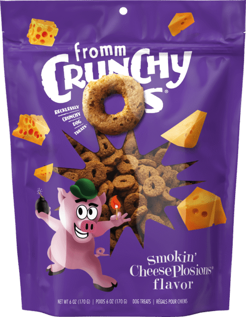 Fromm Crunchy Os Smokin' CheesePlosions® Flavor Dog Treats
