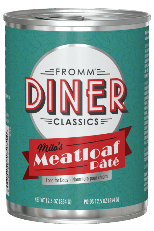 Fromm Diner Classics Milo's Meatloaf Pâté Wet Dog Food, 12.5 oz