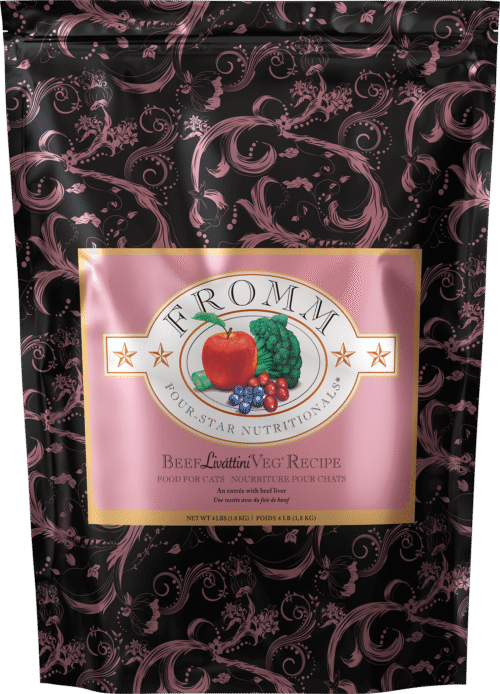 Fromm Four-Star Beef Liváttini Veg® Recipe Dry Cat Food