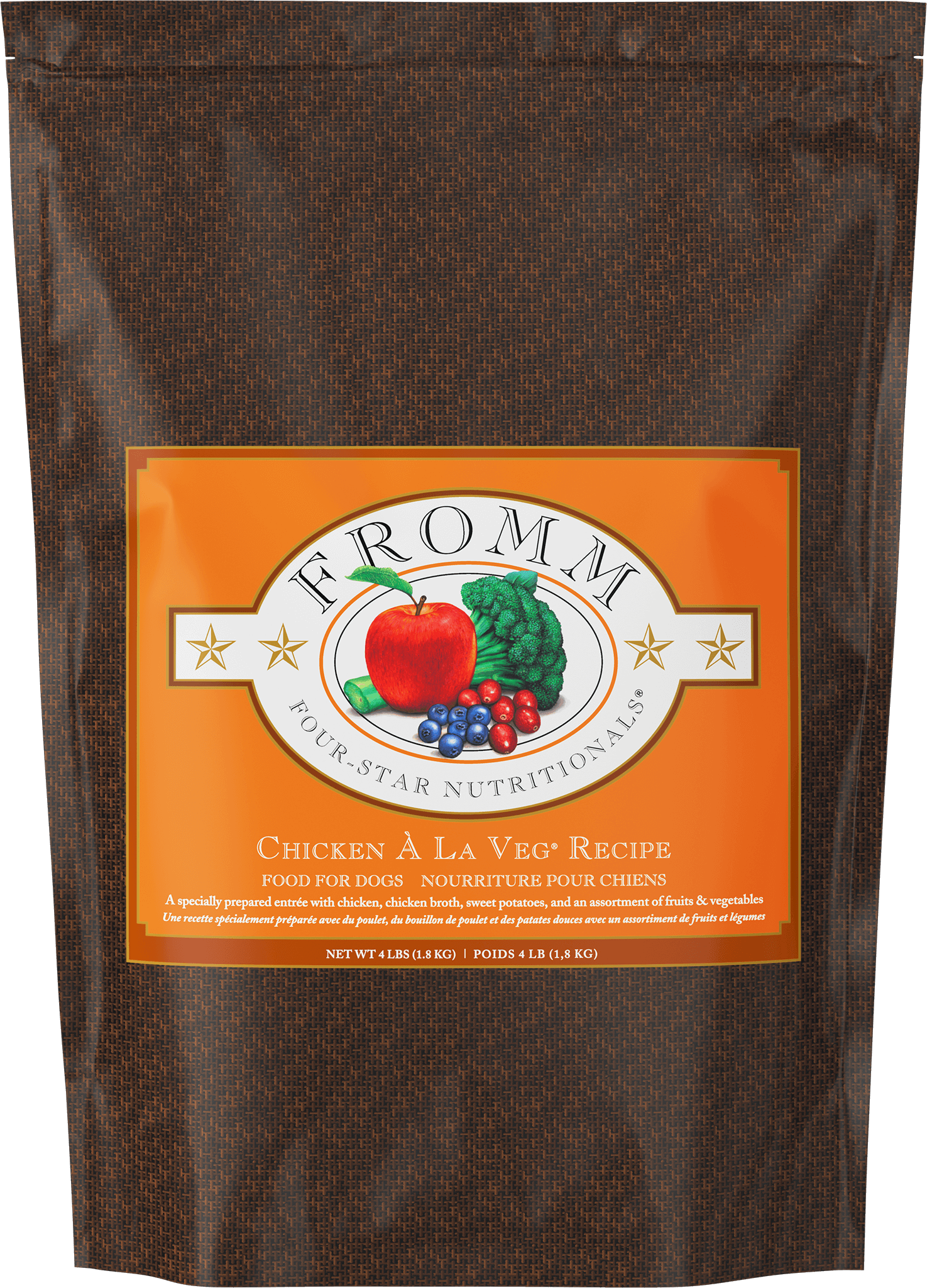 Fromm Four-Star Chicken À La Veg® Recipe Dry Dog Food