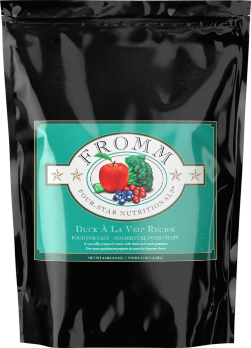 Fromm Four-Star Duck À La Veg® Recipe Dry Cat Food, 4 lb