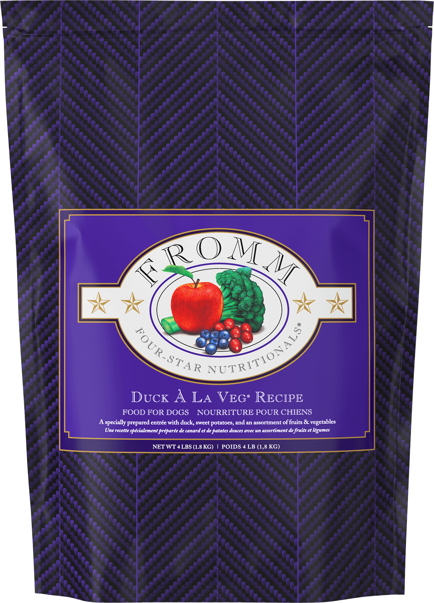 Fromm Four-Star Duck À La Veg® Recipe Dry Dog Food