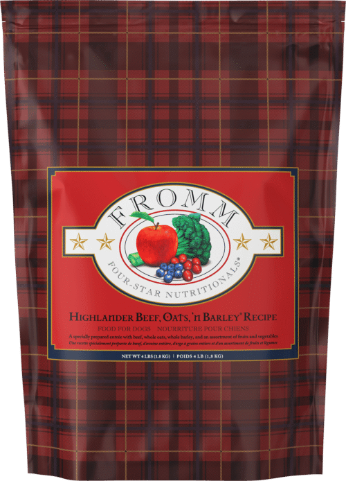 Fromm Four-Star Highlander Beef, Oats, 'n Barley® Recipe Dry Dog Food