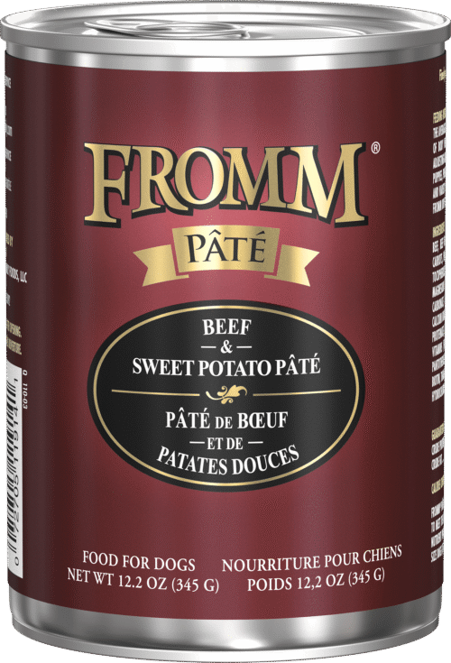 Fromm Pâté Beef & Sweet Potato Pâté Wet Dog Food, 12.2 oz
