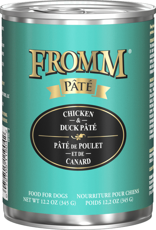 Fromm Pâté Chicken & Duck Pâté Wet Dog Food, 12.2 oz
