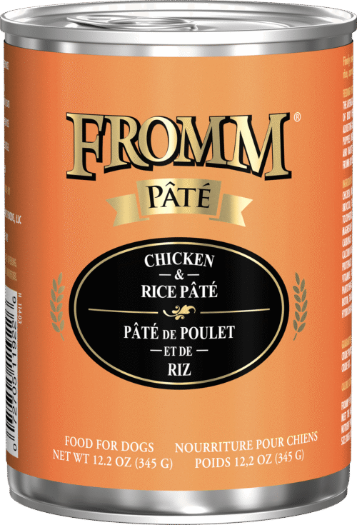 Fromm Pâté Chicken & Rice Pâté Wet Dog Food, 12.2 oz
