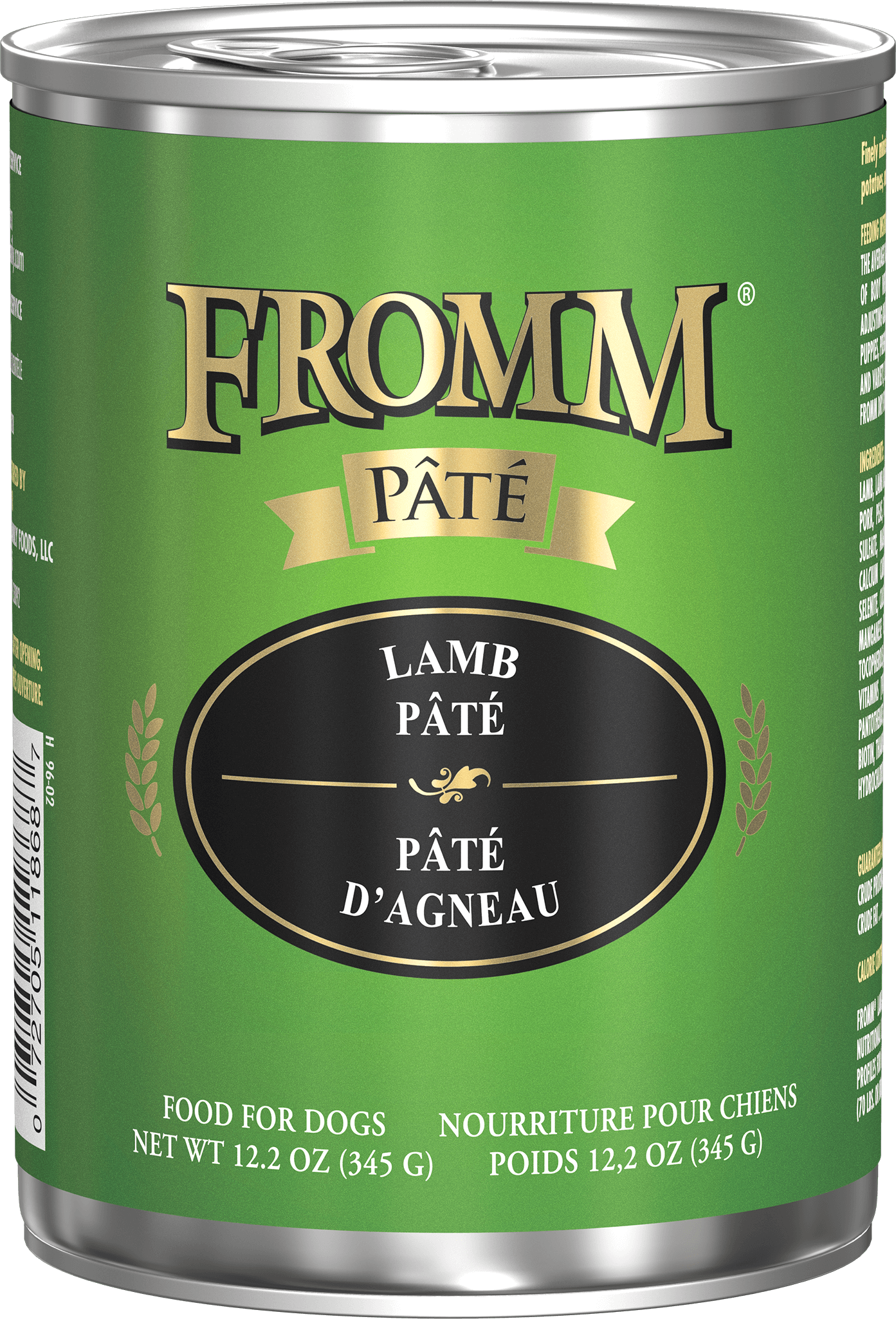 Fromm Pâté Lamb Pâté Wet Dog Food, 12.2 oz