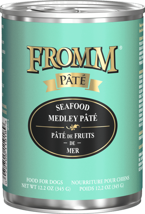 Fromm Pâté Seafood Medley Pâté Wet Dog Food, 12.2 oz