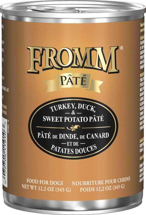 Fromm Pâté Turkey, Duck, & Sweet Potato Pâté Wet Dog Food, 12.2 oz