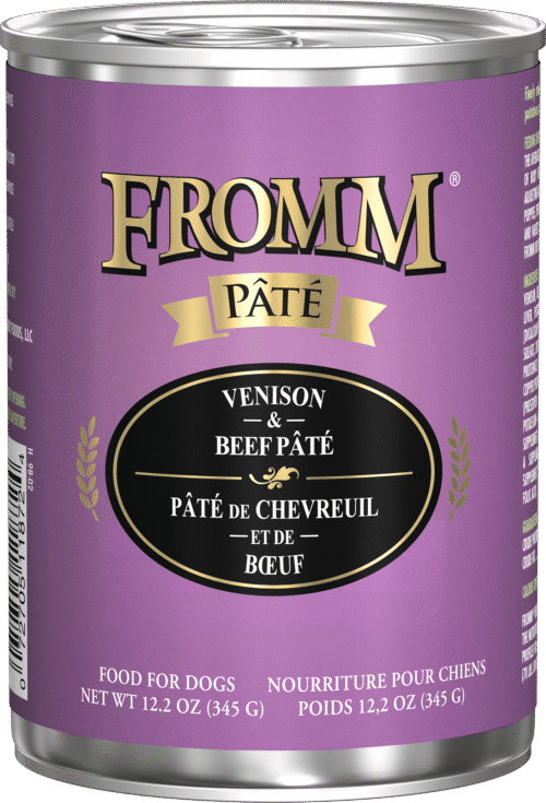 Fromm Pâté Venison & Beef Pâté Wet Dog Food, 12.2 oz