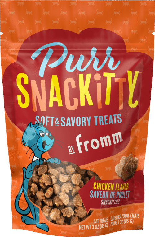 Fromm PurrSnackitty Chicken Flavor Snackitties Cat Treats, 3 oz