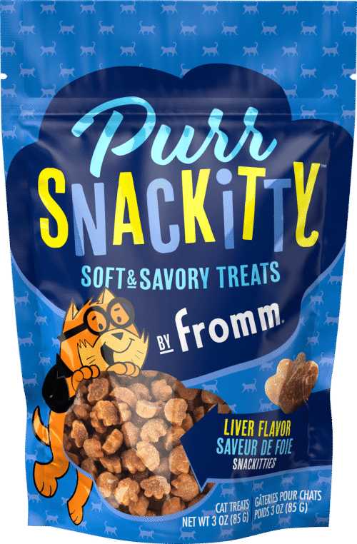 Fromm PurrSnackitty Liver Flavor Snackitties Cat Treats, 3 oz
