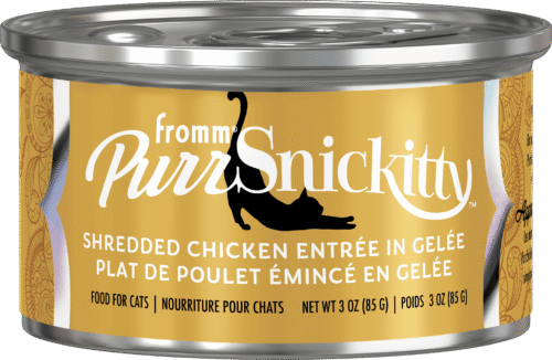 Fromm PurrSnickitty Shredded Chicken in Gelée Wet Cat Food, 3 oz