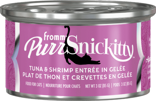 Fromm PurrSnickitty Tuna & Shrimp in Gelée Wet Cat Food, 3 oz