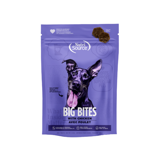 NutriSource ® Big Bites Chicken Dog Treats, 14 oz