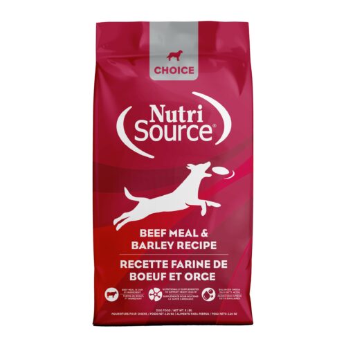 NutriSource ® Choice Beef Meal & Barley Dog Food