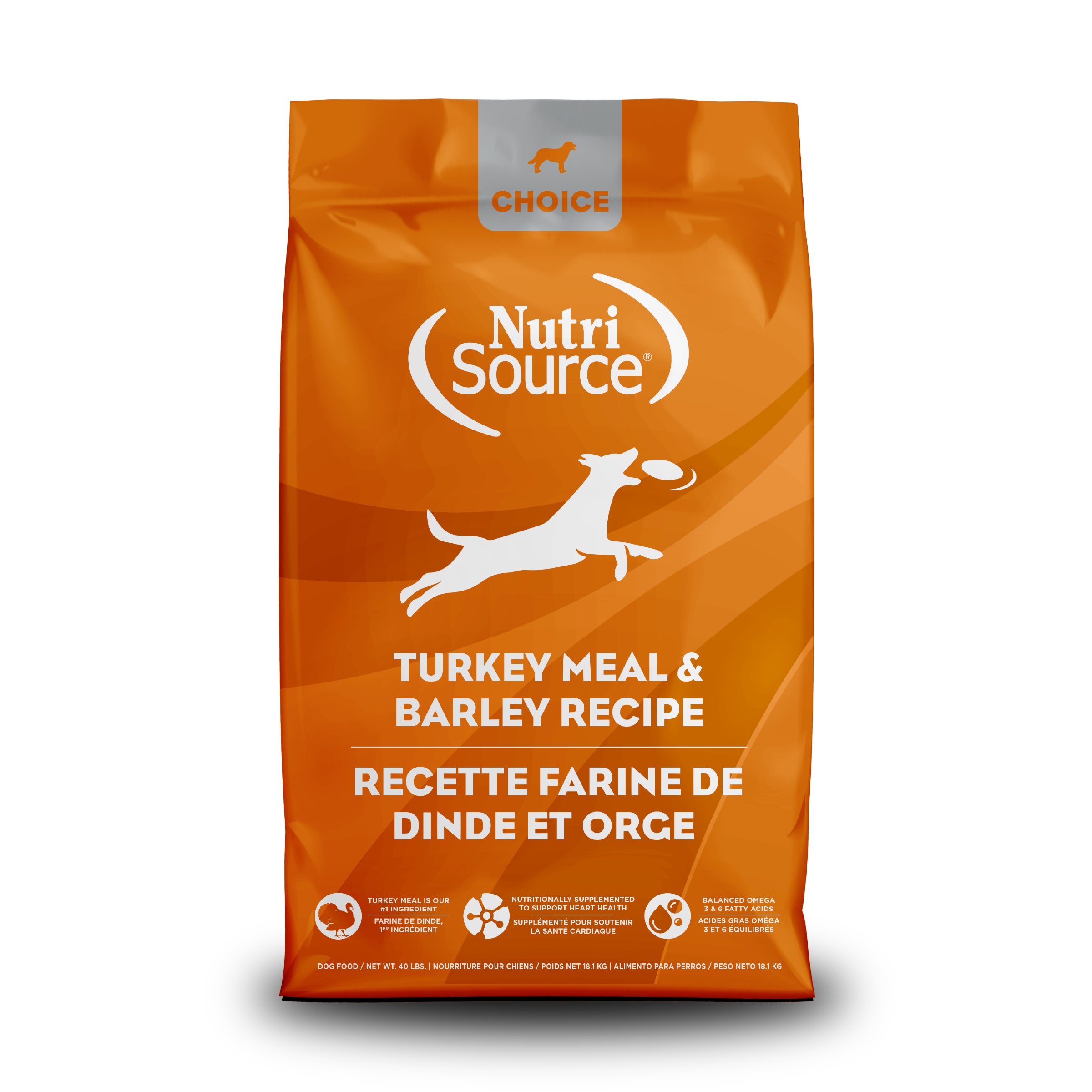 NutriSource ® Choice Turkey Meal & Barley Recipe Dog Food