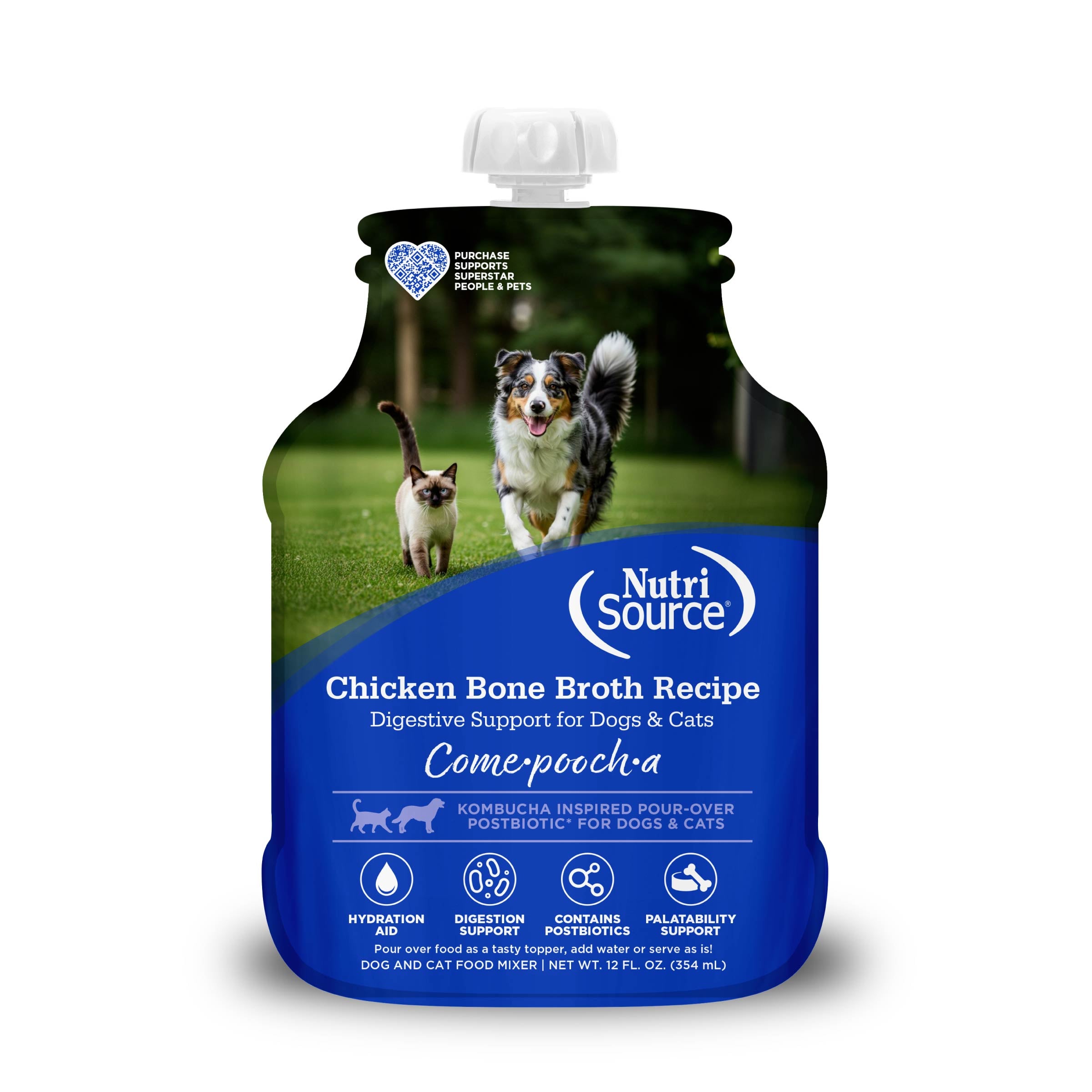 NutriSource ® Come-Pooch-a Chicken Broth Recipe, 12 oz