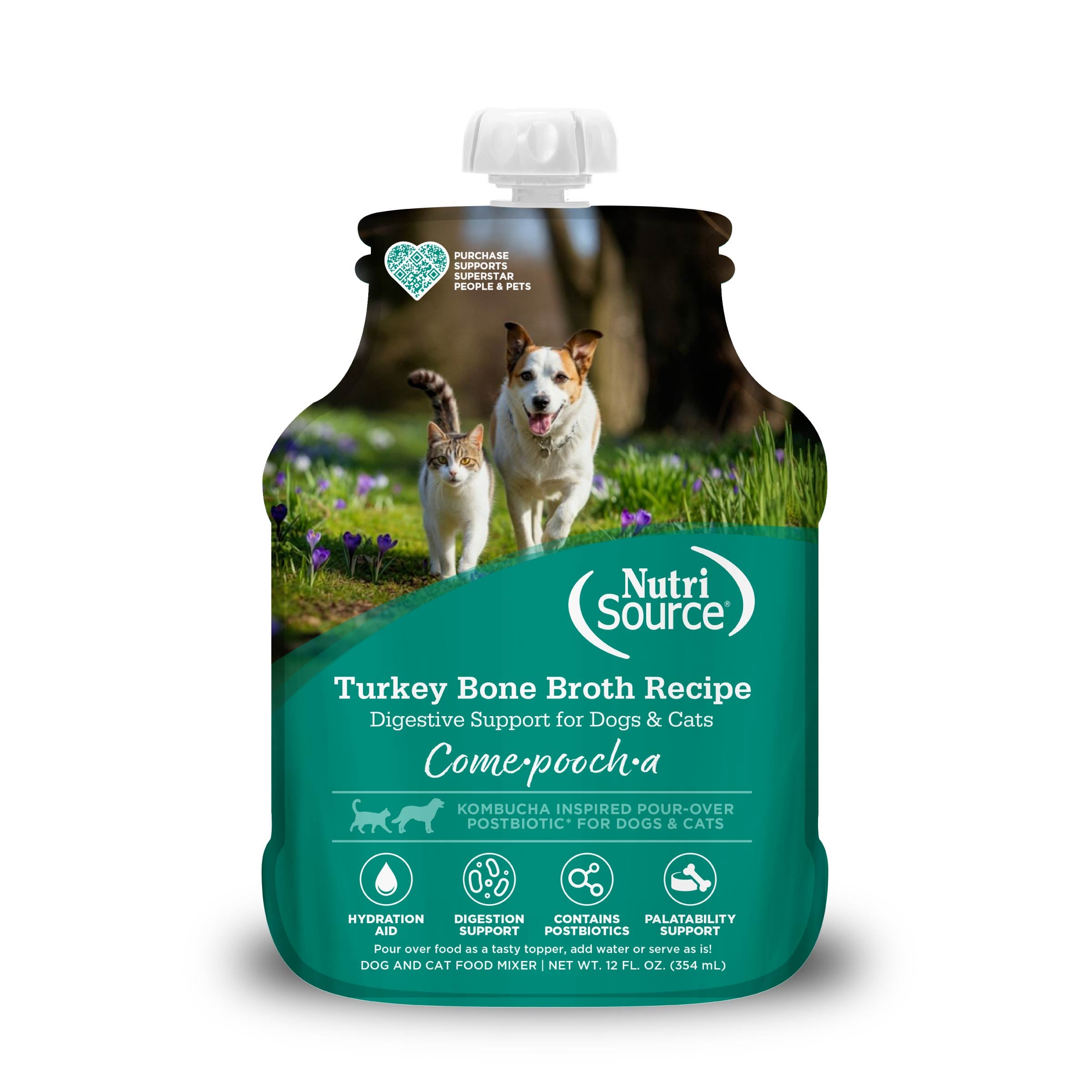 NutriSource ® Come-Pooch-a Turkey Broth Recipe, 12 oz