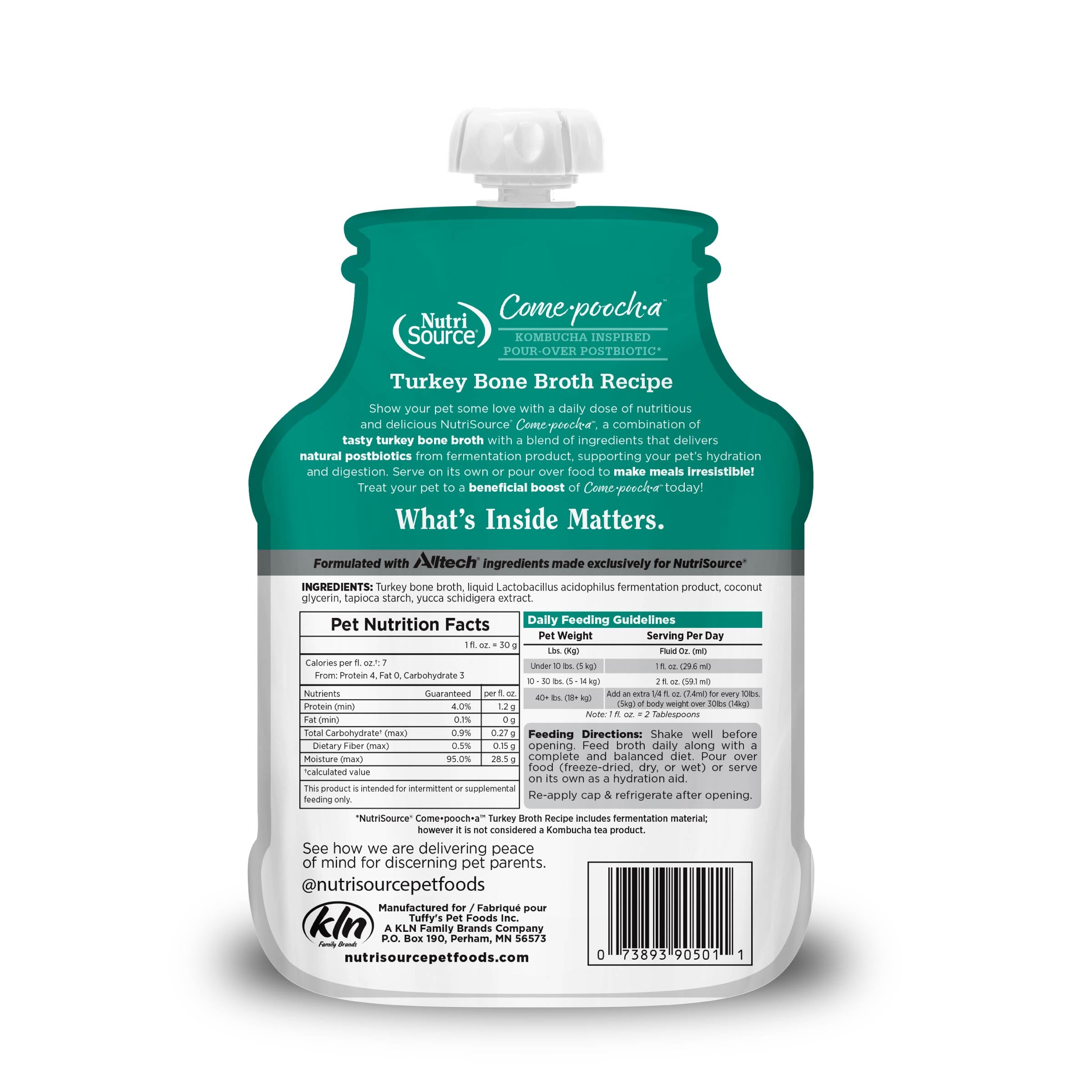 NutriSource ® Come-Pooch-a Turkey Broth Recipe, 12 oz