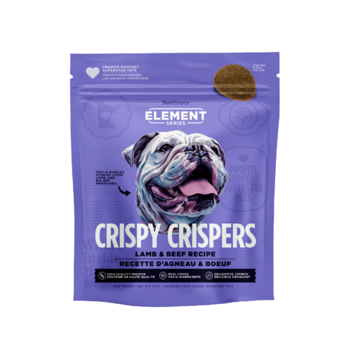 NutriSource ® Element Series Lamb & Beef Crispy Crispers Dog Treats, 4 oz