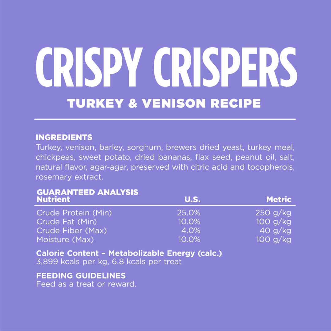 NutriSource ® Element Series Turkey & Venison Crispy Crispers Treats, 4 oz