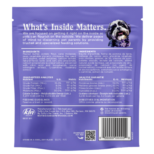 NutriSource ® Grain Free Little Bites Peanut Butter Dog Treats, 6 oz