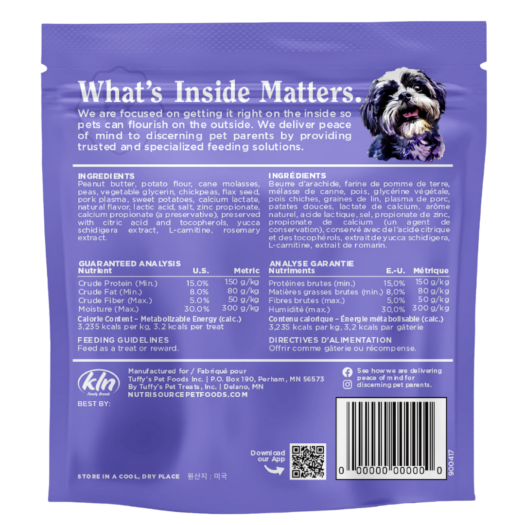 NutriSource ® Grain Free Little Bites Peanut Butter Dog Treats, 6 oz