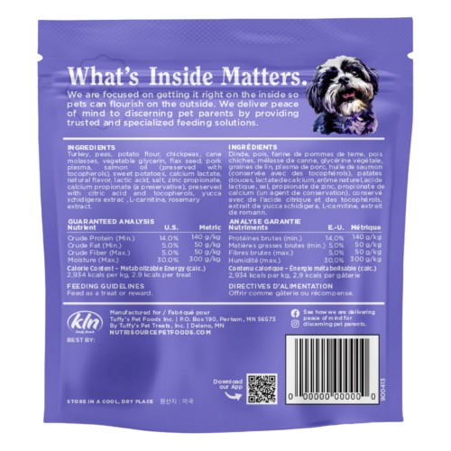 NutriSource ® Grain Free Little Bites Turkey Dog Treats, 6 oz