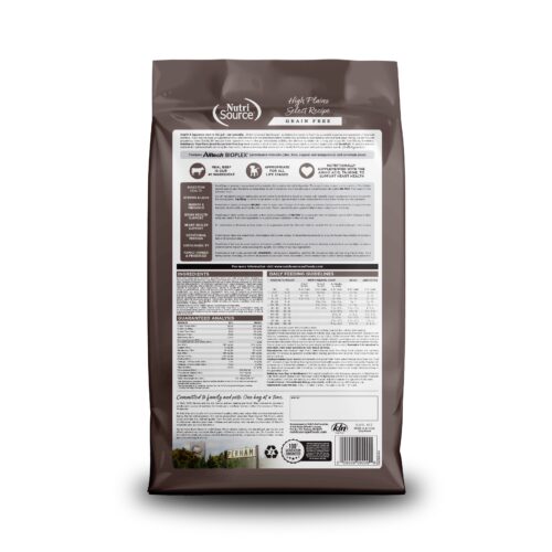 NutriSource ® High Plains Select Recipe Grain Free Dog Food