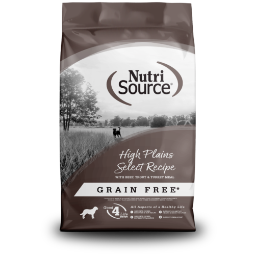 NutriSource ® High Plains Select Recipe Grain Free Dog Food