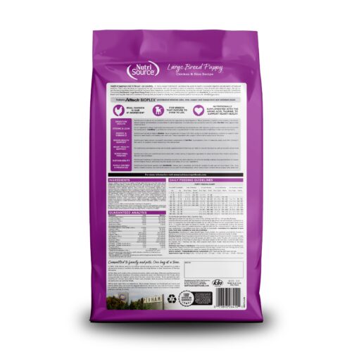 NutriSource ® Large Breed Puppy Chicken & Rice Recipe Dog Food, 26 lb