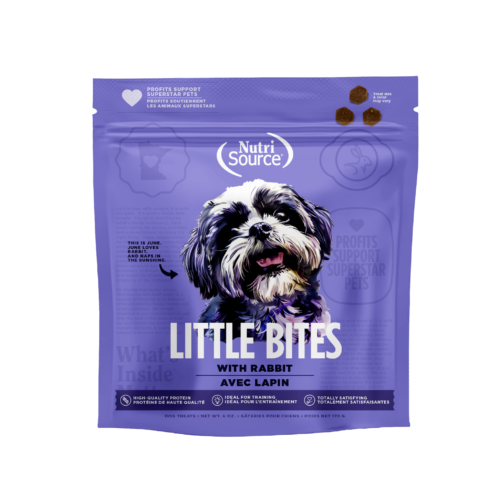 NutriSource ® Little Bites Rabbit Dog Treats, 6 oz