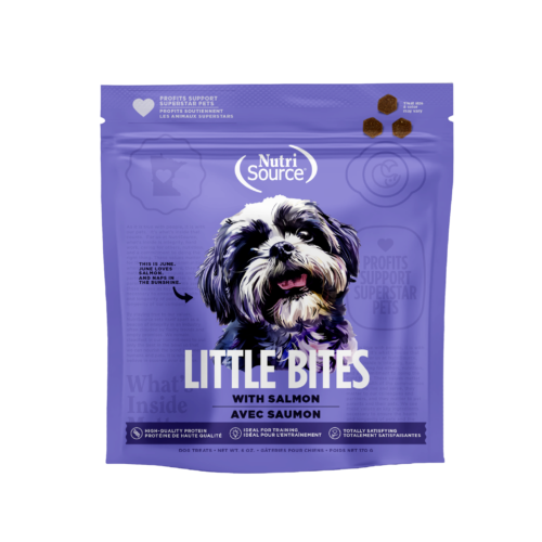 NutriSource ® Little Bites Salmon Dog Treats, 6 oz