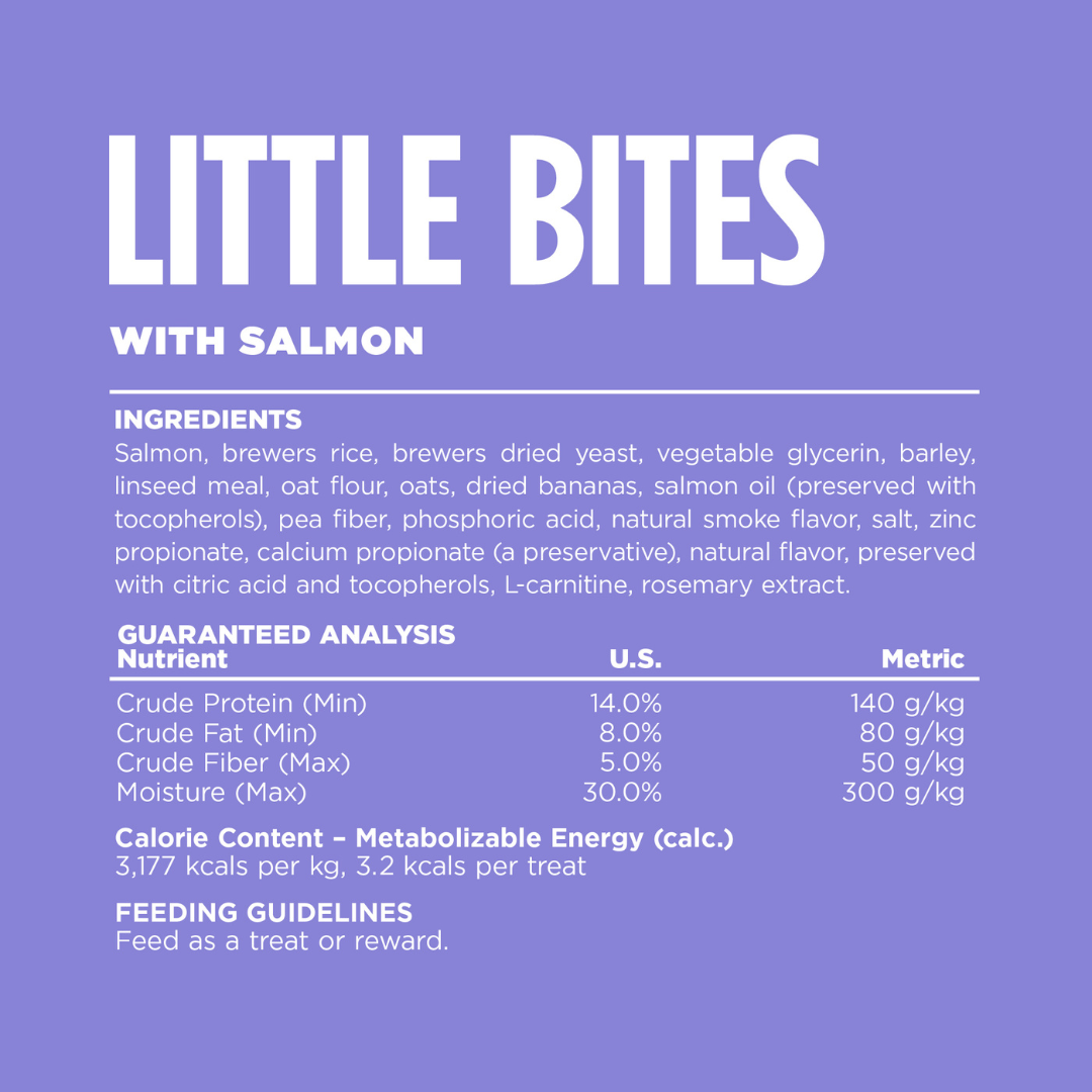 NutriSource ® Little Bites Salmon Dog Treats, 6 oz