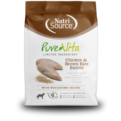 NutriSource ® PureVita™ Chicken & Brown Rice Entrée