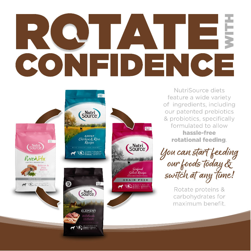NutriSource ® PureVita™ Chicken & Brown Rice Entrée