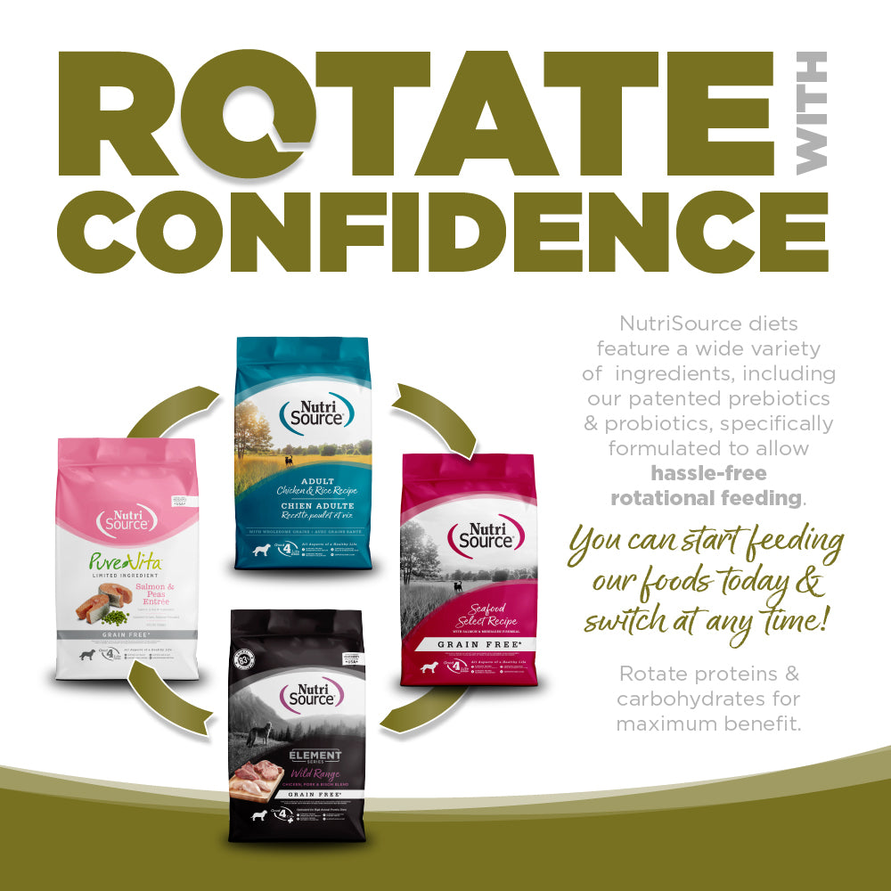 NutriSource ® PureVita™ Duck & Kale Entrée Grain Free Dog Food