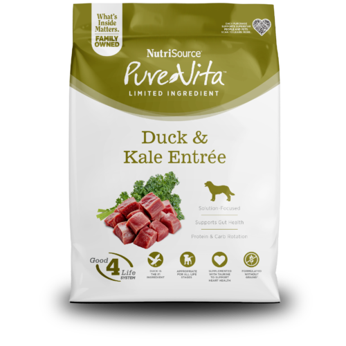NutriSource ® PureVita™ Duck & Kale Entrée Grain Free Dog Food