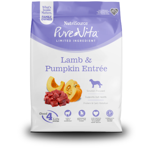 NutriSource ® PureVita™ Lamb & Pumpkin Entrée Grain Free Dog Food