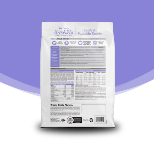 NutriSource ® PureVita™ Lamb & Pumpkin Entrée Grain Free Dog Food