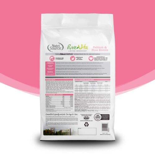 NutriSource ® PureVita™ Salmon & Peas Entrée Grain Free Cat Food, 4 lb
